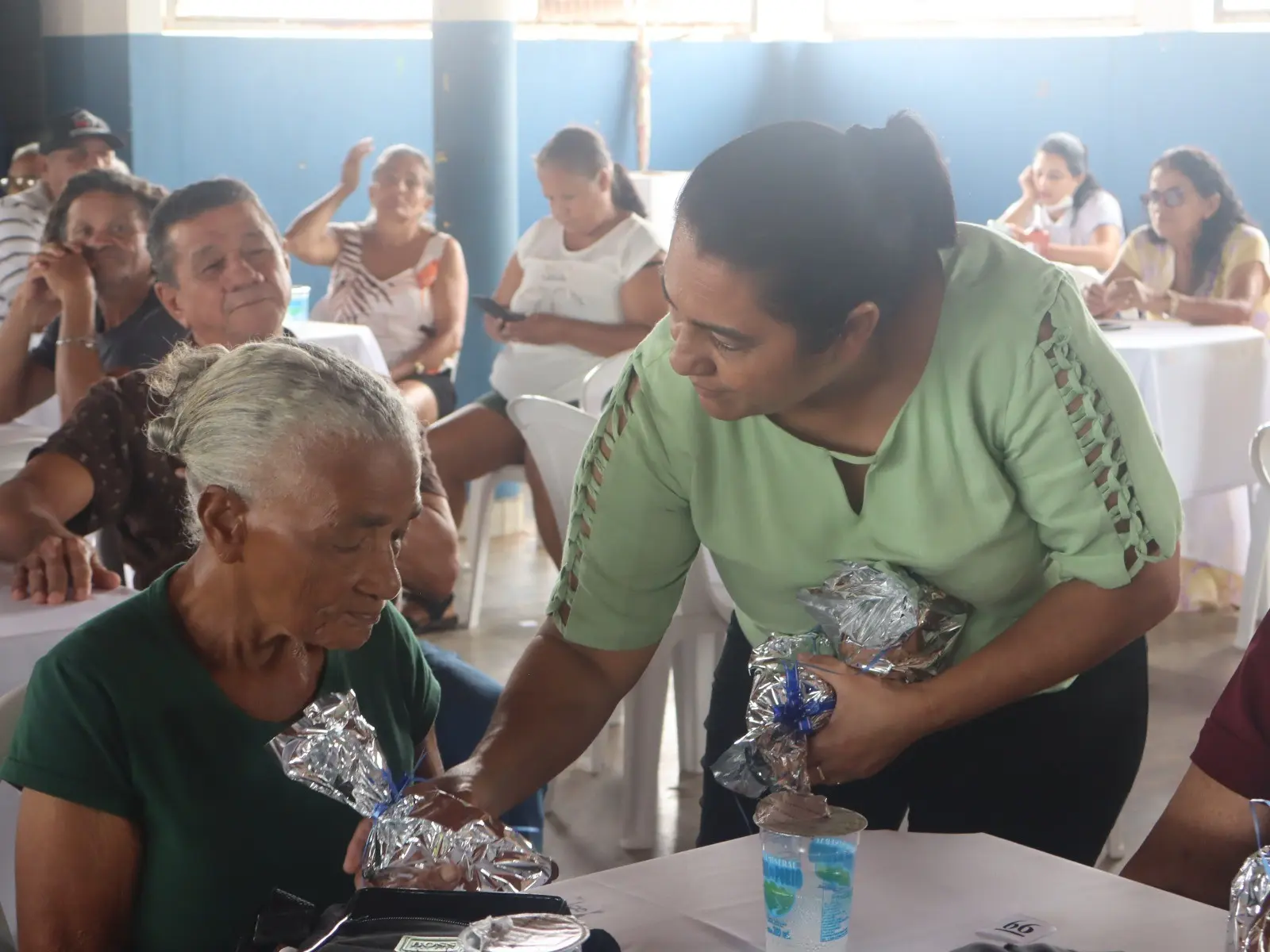 Prefeitura de Pugmil realiza primeiro encontro do idoso de 2026 com momentos fé ,alegria e confraternização.